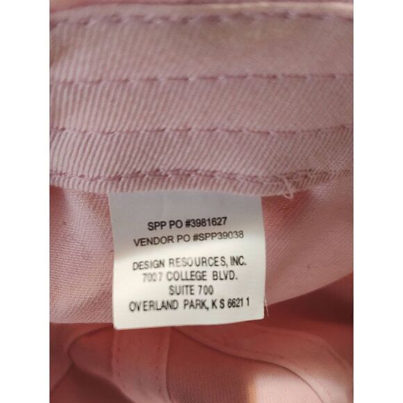 JOHN DEERE Pink Cap/hat. Adjustable with some stains - Picture 7 of 7